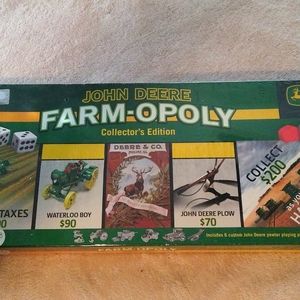 🎄🎅🎄🎅"RARE" BRAND NEW 2013 John Deere FARM-Opoly Collector's edition